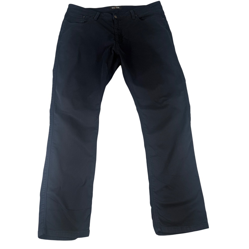 DU/ER N2X Relaxed Taper Pants Mens 38 Navy Blue Nature2X Stretch Gorpcore Hiking